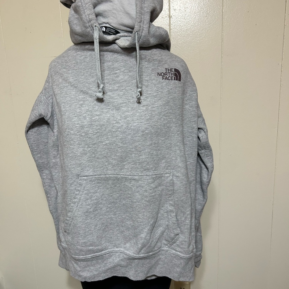 The North Face Men's Light Gray Pullover Hoodie